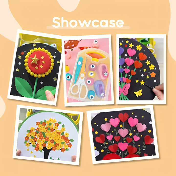 Lisslune | SnapShapes Craft colorful shapes with simple punches!