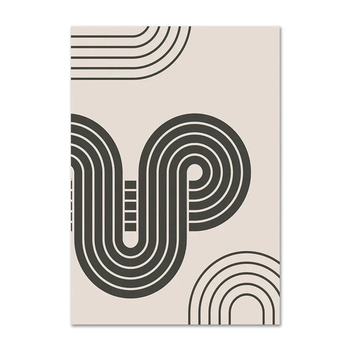 Lisslune | Monochrome Canvas Poster