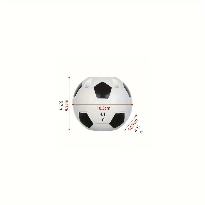 Rynx | 1pc Plastic Pencil Holder Multifunctional Pencil Holder Cartoon Football Pencil Holder Office Football Pencil Holder