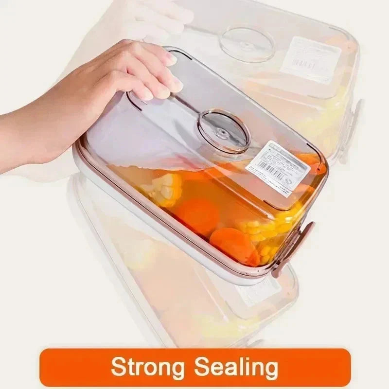 Lisslune | Food Vacuum Storage Box Transparent Container with Hand Pump – FreshLock