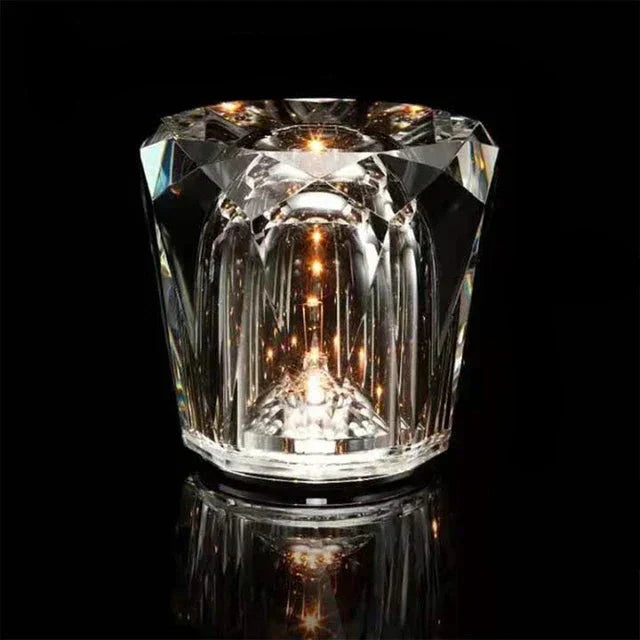 Lisslune | LumiGleam - Crystal faceted table lamp