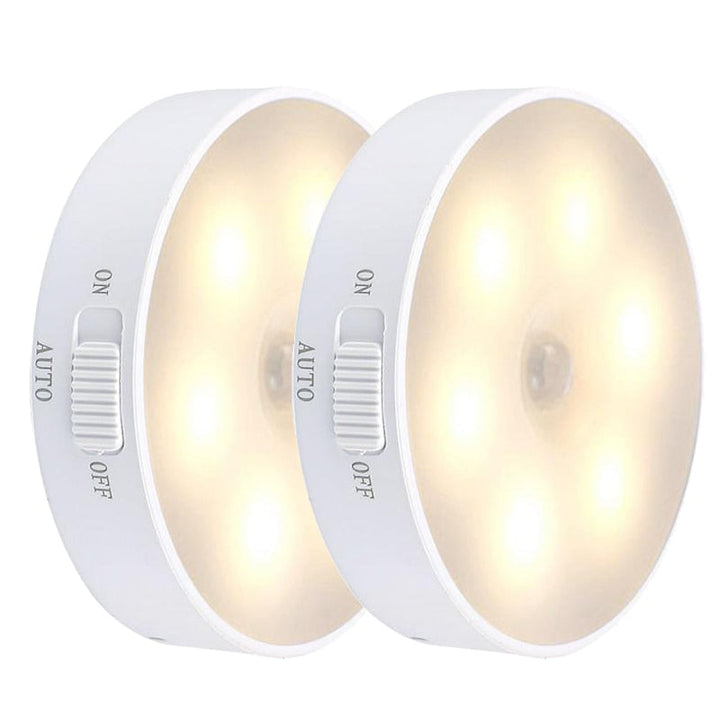 Lisslune | Sticky LED Motion Sensor Mini Night Lamp
