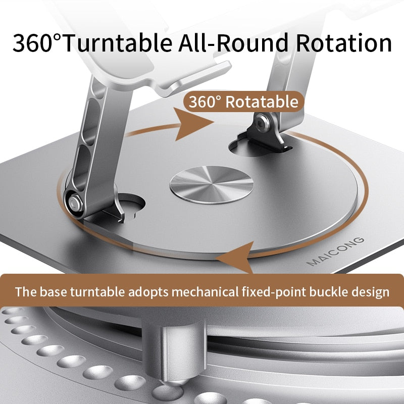 Lisslune | 360 Rotating Laptop Holder Stand