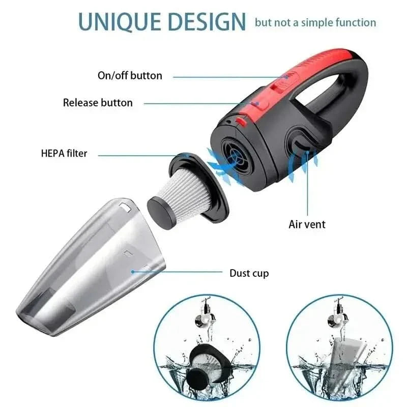 Lisslune | CycloVac – High-performance handheld vacuum cleaner