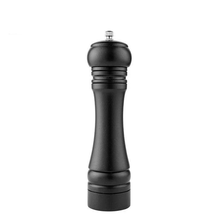 Lisslune | Sustainable 8-inch wooden salt and pepper mill with adjustable ceramic grinder
