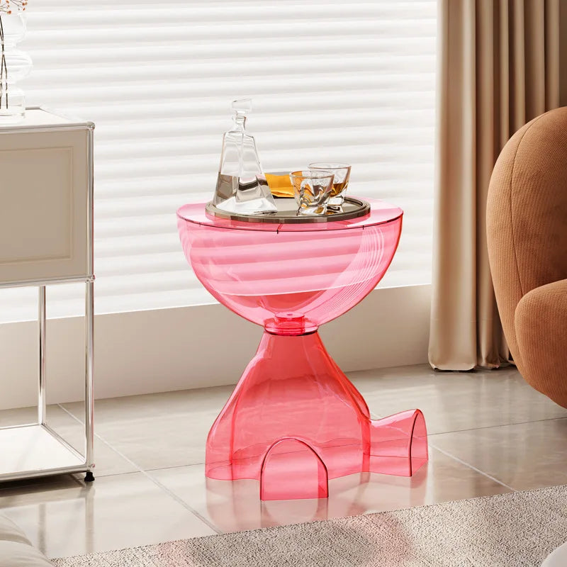 Lisslune | European Acrylic Transparent Space-Saving Coffee Table