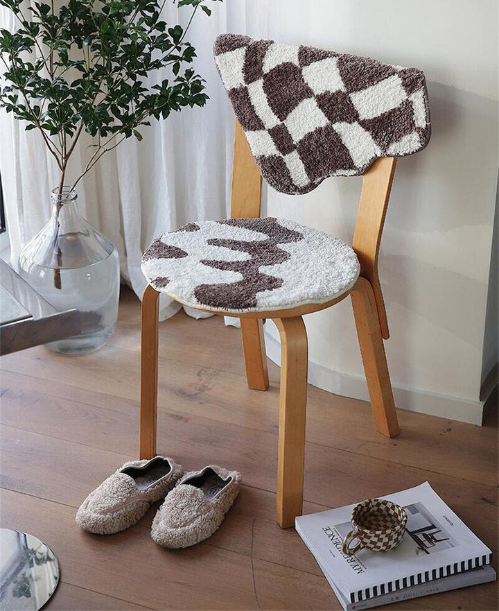 Lisslune | Wavy Grid Seat Cushion