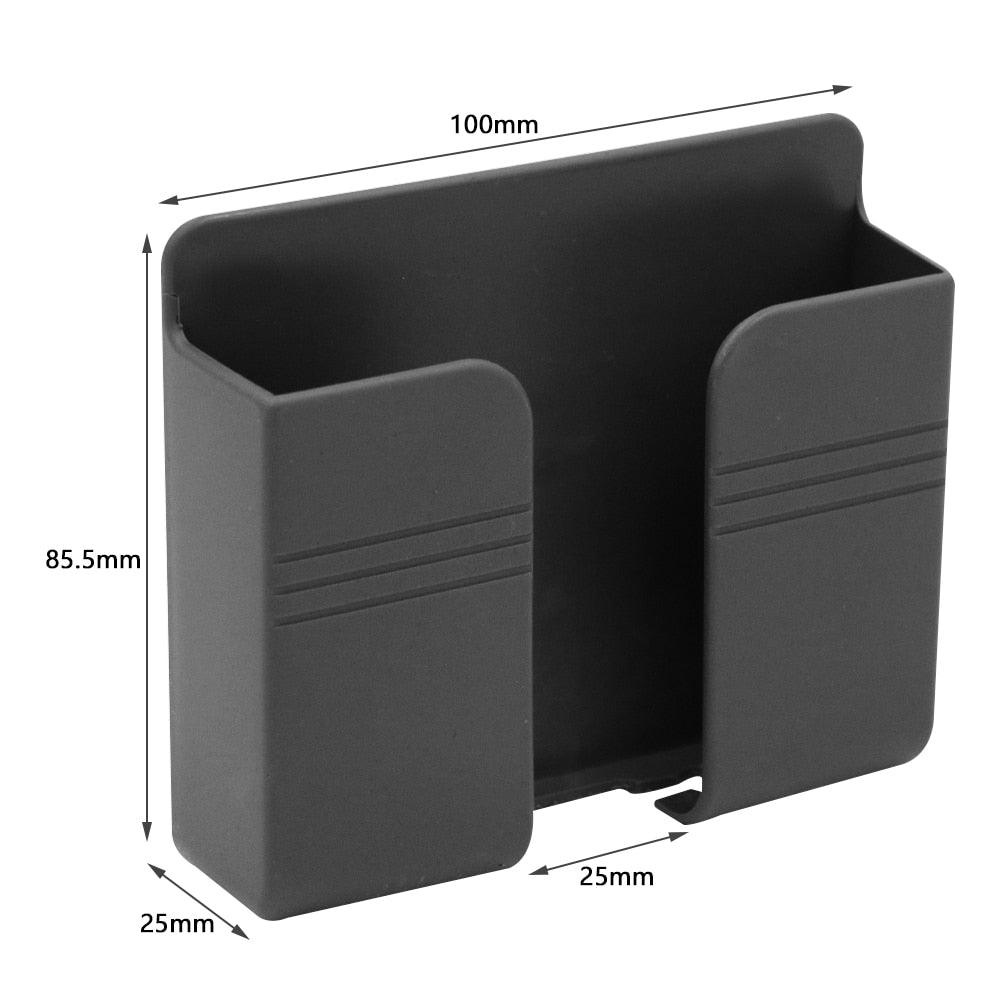 Lisslune | Smart Wall Organizer with charging dock and remote control holder