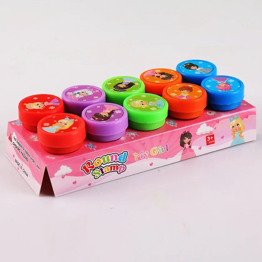 Lisslune | Colorful DIY Kids Stamp (10 pieces)