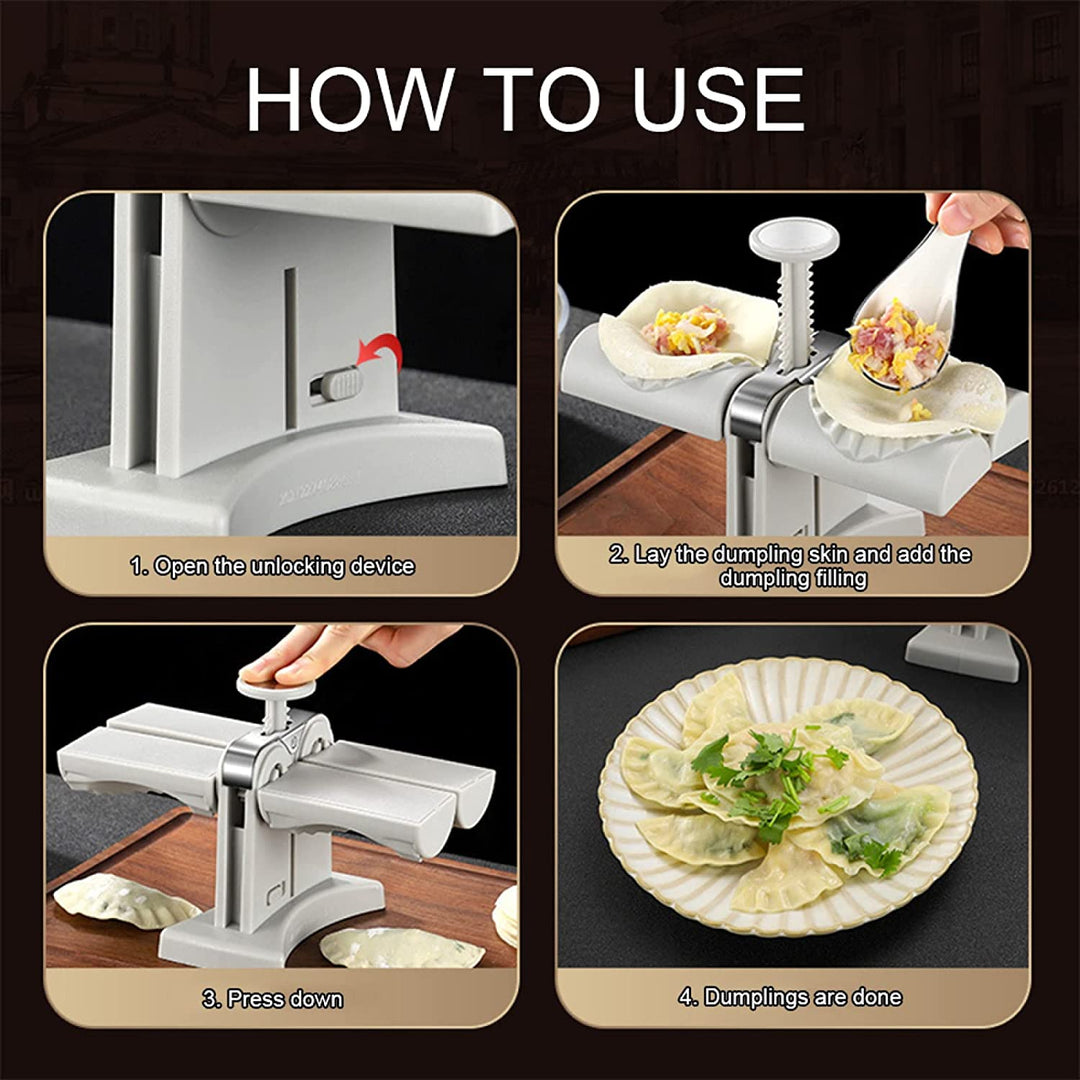 Lisslune | Full Automatic Double Dumpling Maker