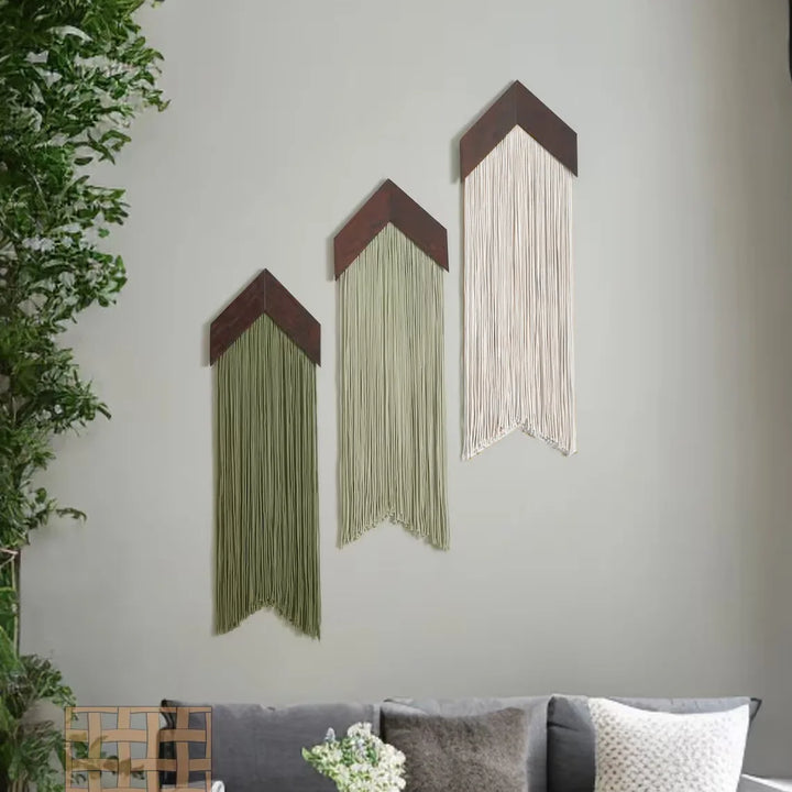 Lisslune | Cloud Fringes Wall Hanging
