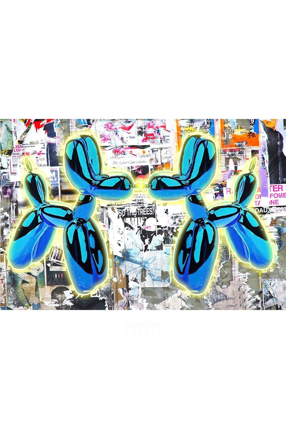 Lisslune | matching Graffiti Balloon Poster