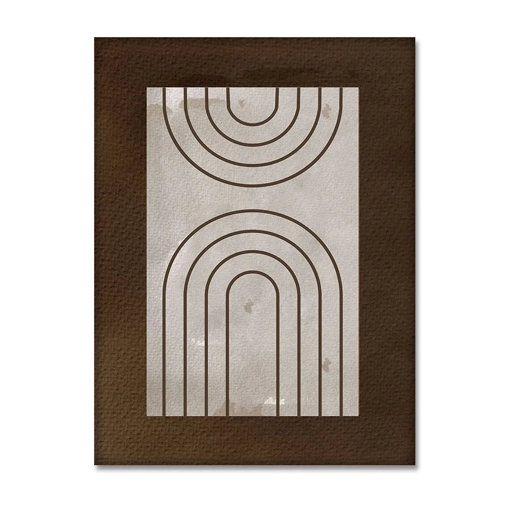 Lisslune | Line Canvas Poster
