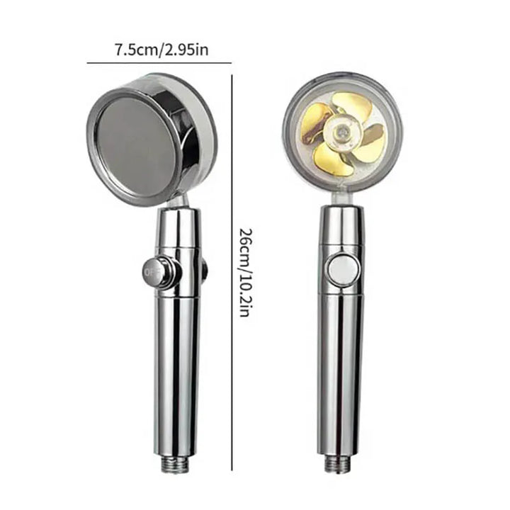 Lisslune | 360° Rotatable Shower Head With Water Saving & High Pressure Function