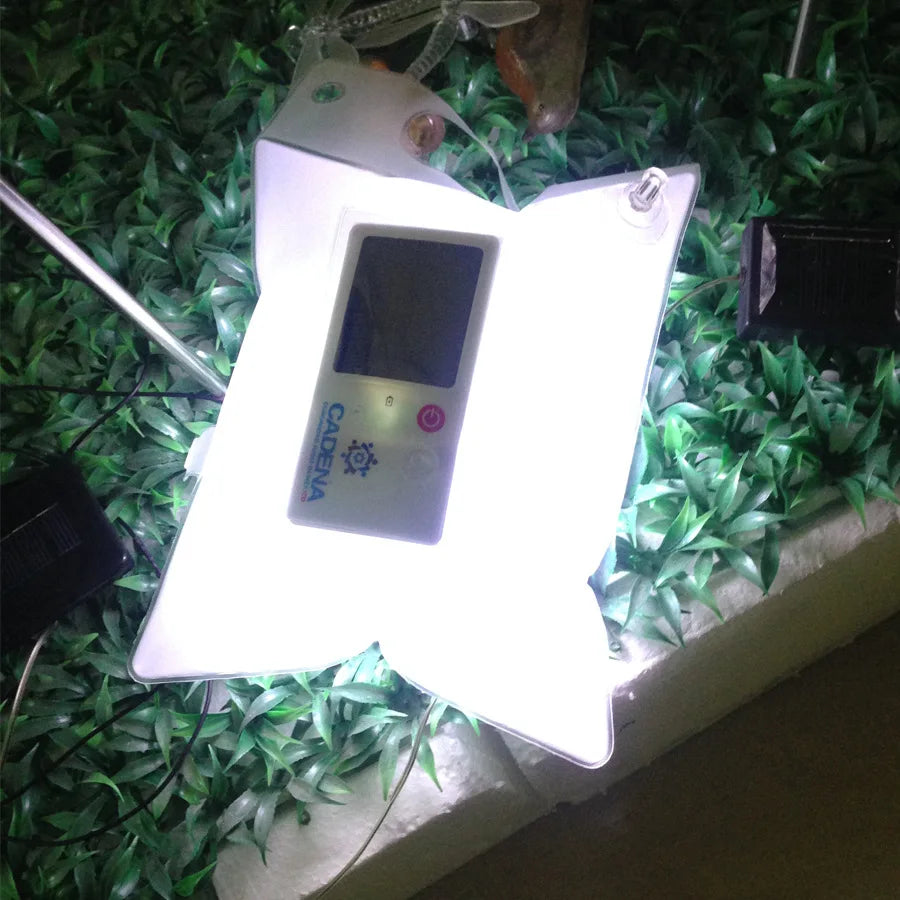 Lisslune | Solar lamp in transparent bag – Energy-saving LED lamp for garden and outdoor use