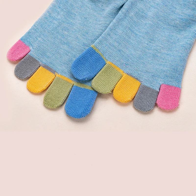 Lisslune | Colorful Toe Socks (5 Pairs)