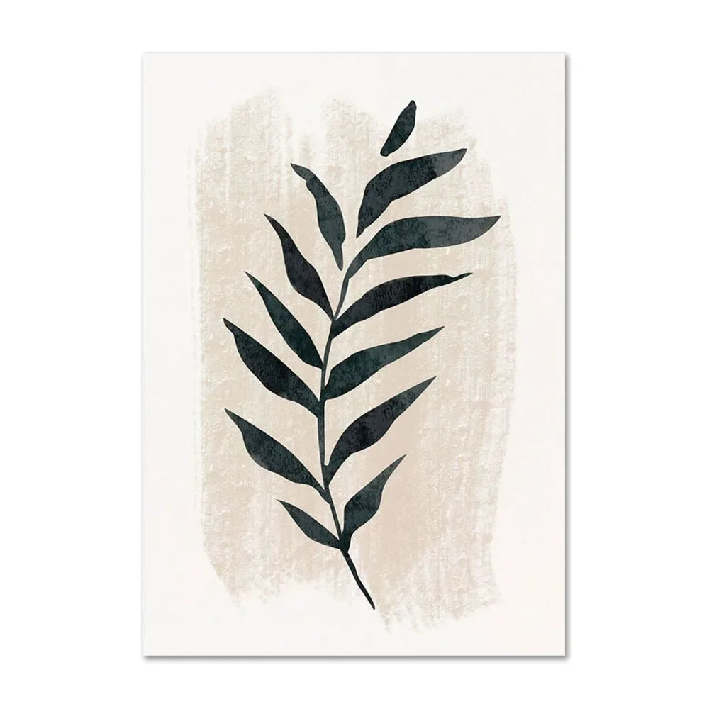 Lisslune | Vase & Bird Canvas Poster
