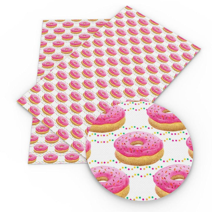 Lisslune | Wasted Cake Candy Faux Leather Craft Kit for DIY Accessories and Bags