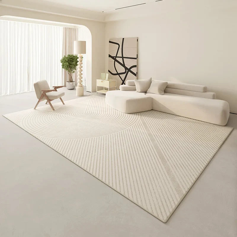 Rynx | Modern Minimalist Comfortable Line Rug Large Area Living Room Rug Soft Bedroom Rugs Luxury Home Decor Rugs tapis 양탄자