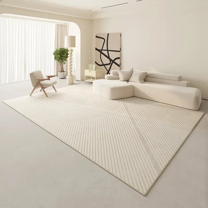Rynx | Modern Minimalist Comfortable Line Rug Large Area Living Room Rug Soft Bedroom Rugs Luxury Home Decor Rugs tapis 양탄자