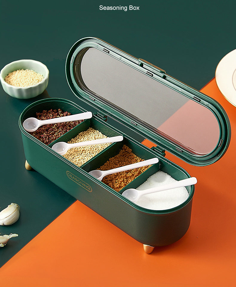 Lisslune | Detachable Kitchen Storage Seasoning Box