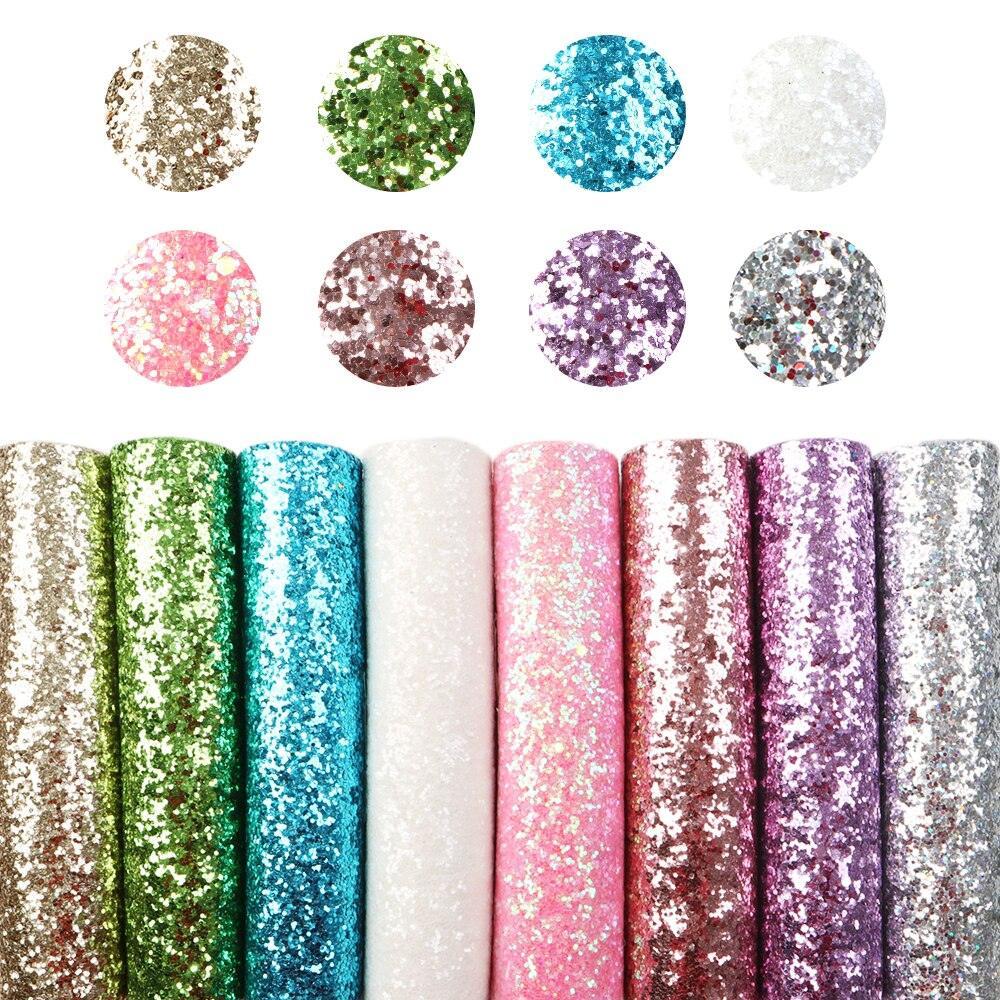 Lisslune | Vibrant Sparkle Faux Leather Craft Set