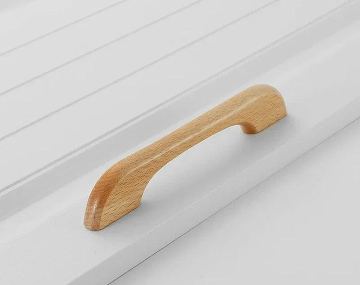Lisslune | Chic Wooden Cabinet Knobs - Distinctive Walnut & Beech Drawer Handles for Elegant Home Interiors