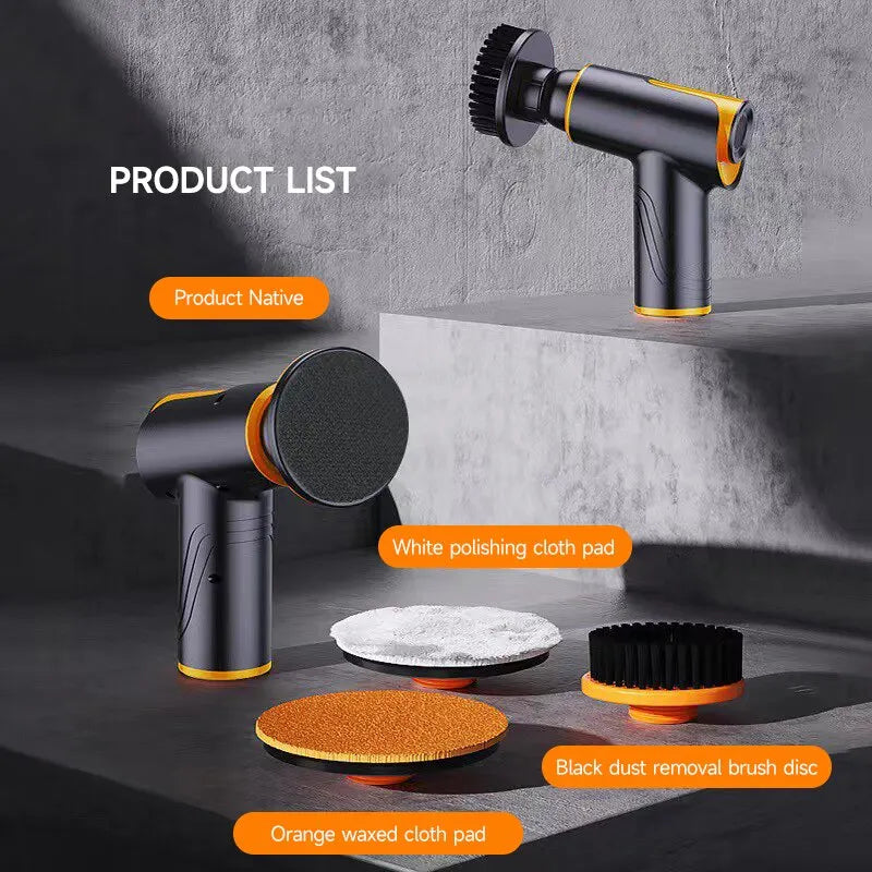 Lisslune | Wireless Car Polisher 100W | Rechargeable Battery | Adjustable Speed