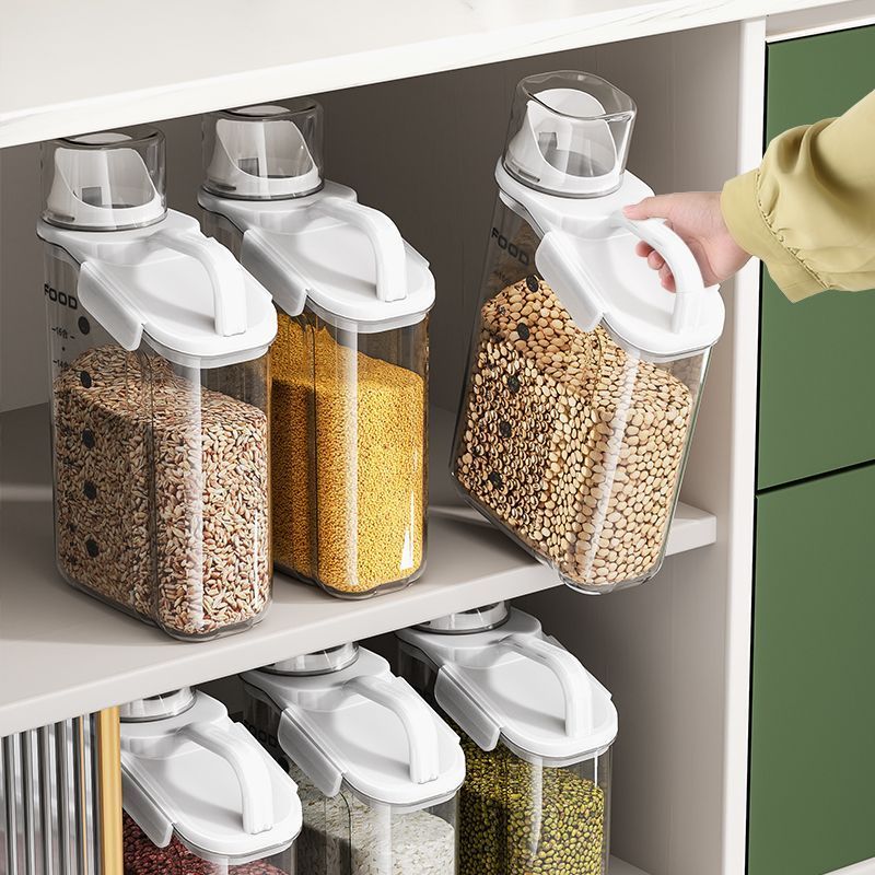 Lisslune | Transparent Measuring Food Storage Dispenser