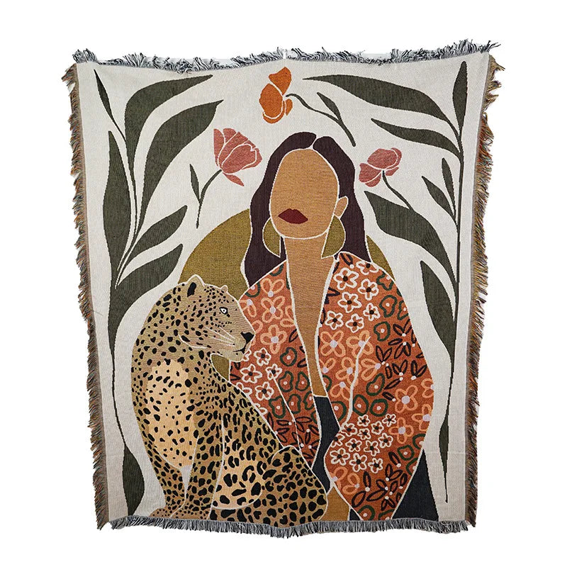 Lisslune | Serenity Wall Tapestry Blanket
