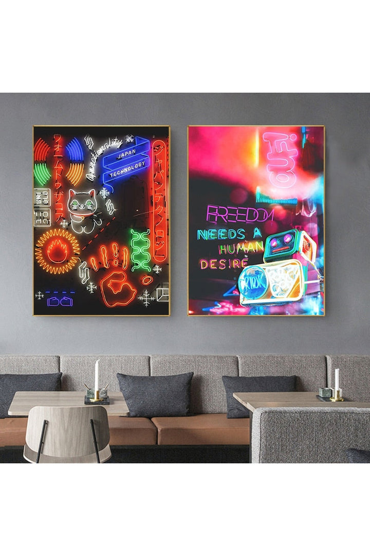 Lisslune | Metropolitan Lights Poster Series