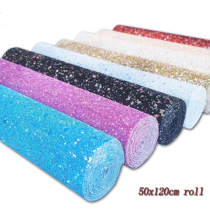 Lisslune | Sparkling DIY Accessory Design Kit - Unleash your creativity with glamorous glitter fabric