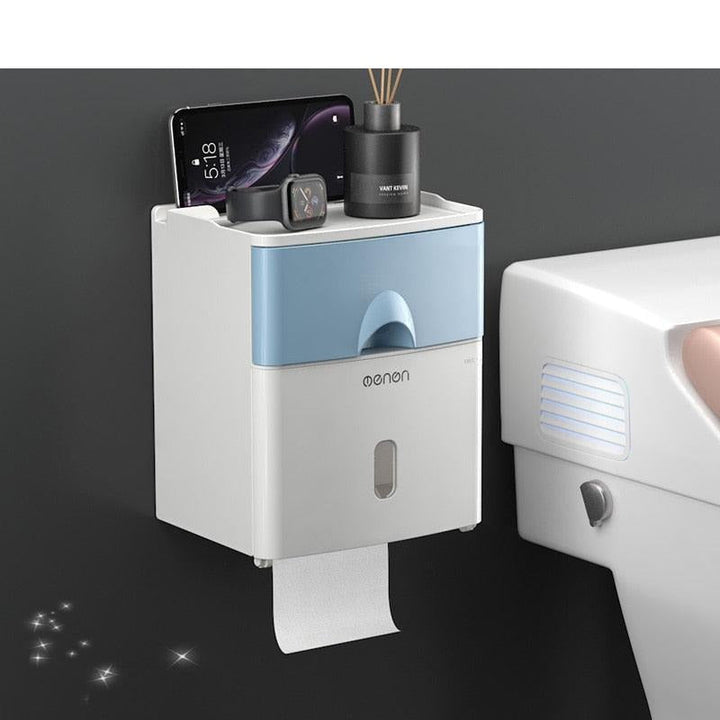 Lisslune | Chic Moisture-Resistant Toilet Paper Holder for Modern Bathrooms