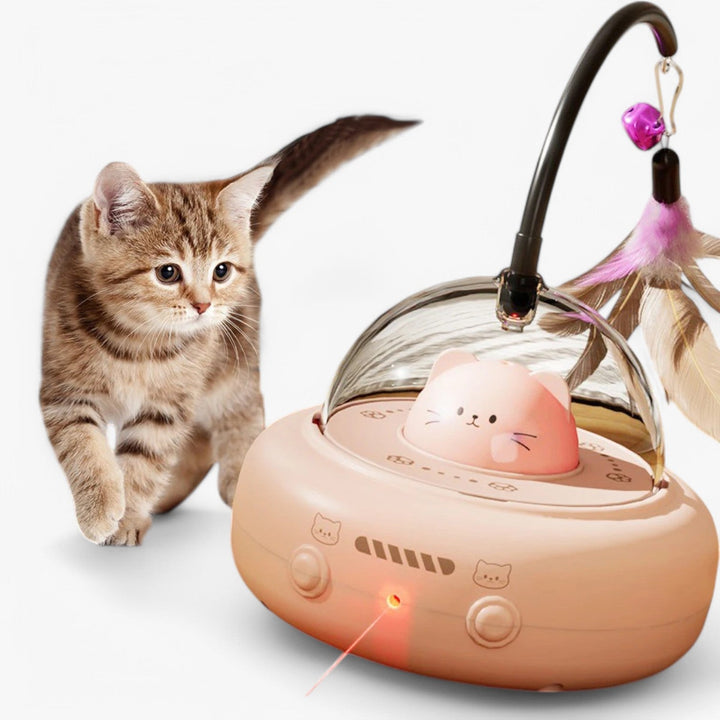 Lisslune | Smart Cat Laser "Hunting Light" with Rainbow Function and USB Charging Function