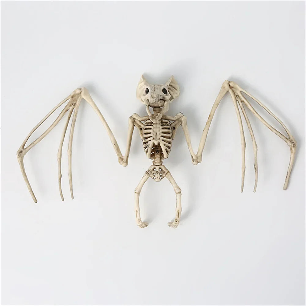 Rynx | Halloween Horror Bats Skeleton Mouse Scorpion Lizard Bones Skeleton Model Festival Decor Party Scary Halloween Party Decoration