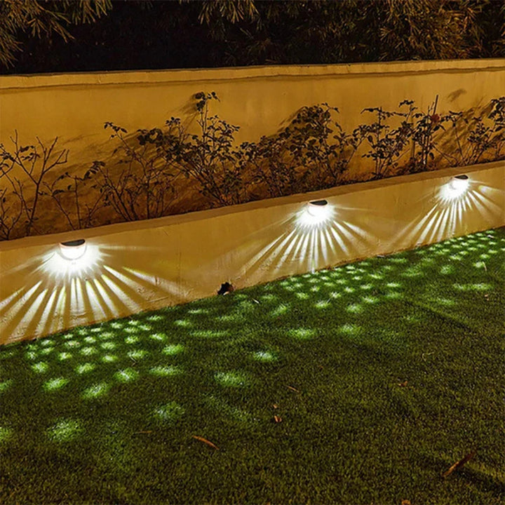 Lisslune | Outdoor Waterproof Solar LED Patio Wall Lamp