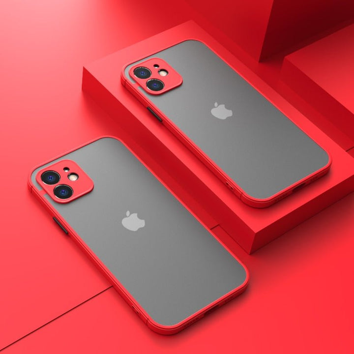 Lisslune | Matt transparent silicone protective case for iPhone