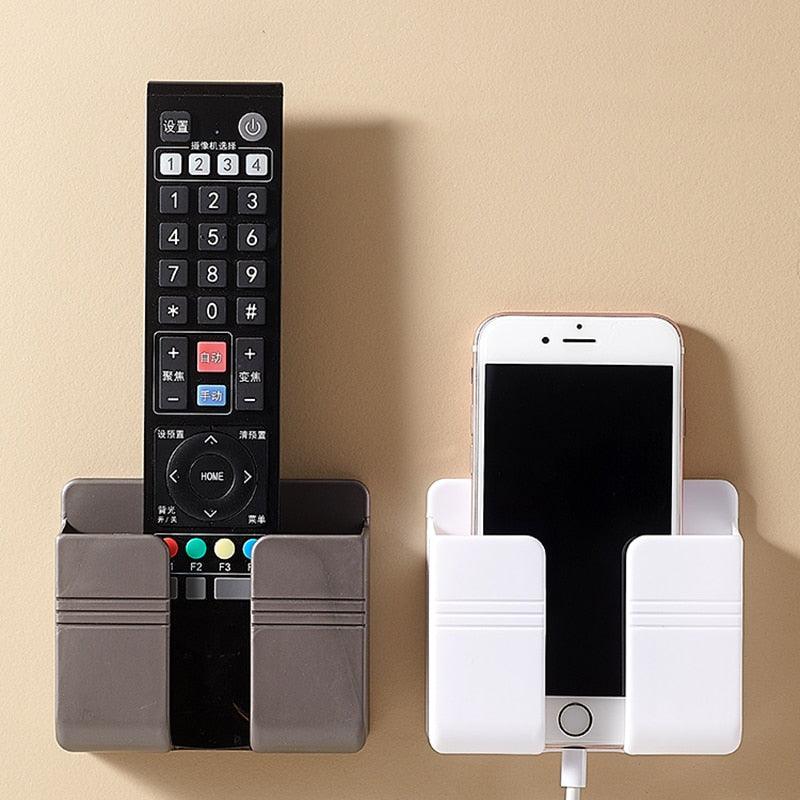 Lisslune | Smart Wall Organizer with charging dock and remote control holder