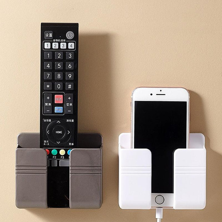 Lisslune | Smart Wall Organizer with charging dock and remote control holder