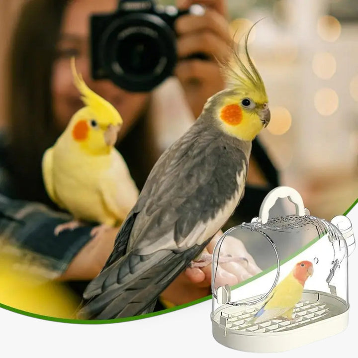 Lisslune | Airy Carry Cage "Featherlight" for Small Pets and Birds