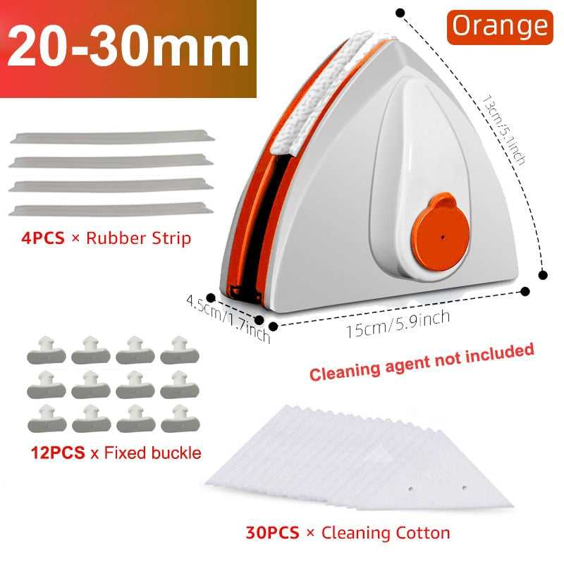 Lisslune | Automatic Water Discharge Magnetic Window Cleaner Gadget