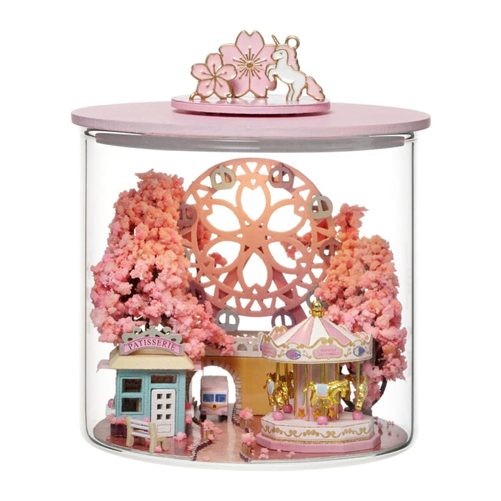 Lisslune | Mini Mansion Wooden Furnished Doll House