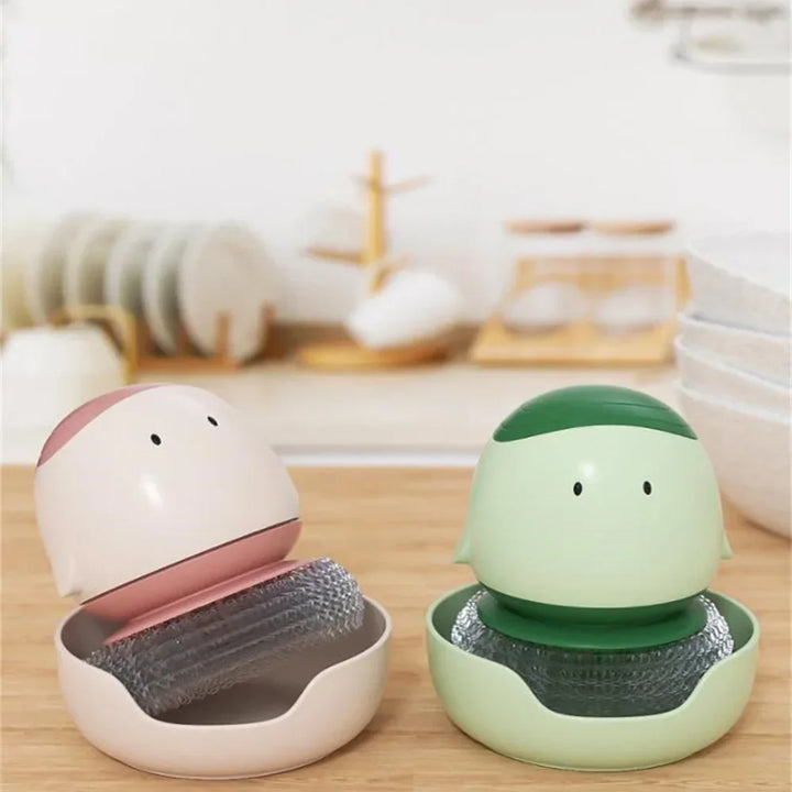 Lisslune | Automatic Liquid Dispenser Dishwashing Brush
