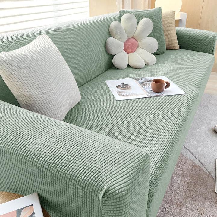 Lisslune | FlexiCover Elastic Sofa Cover – Protection Cover for Corner Sofas and Standard Sofas