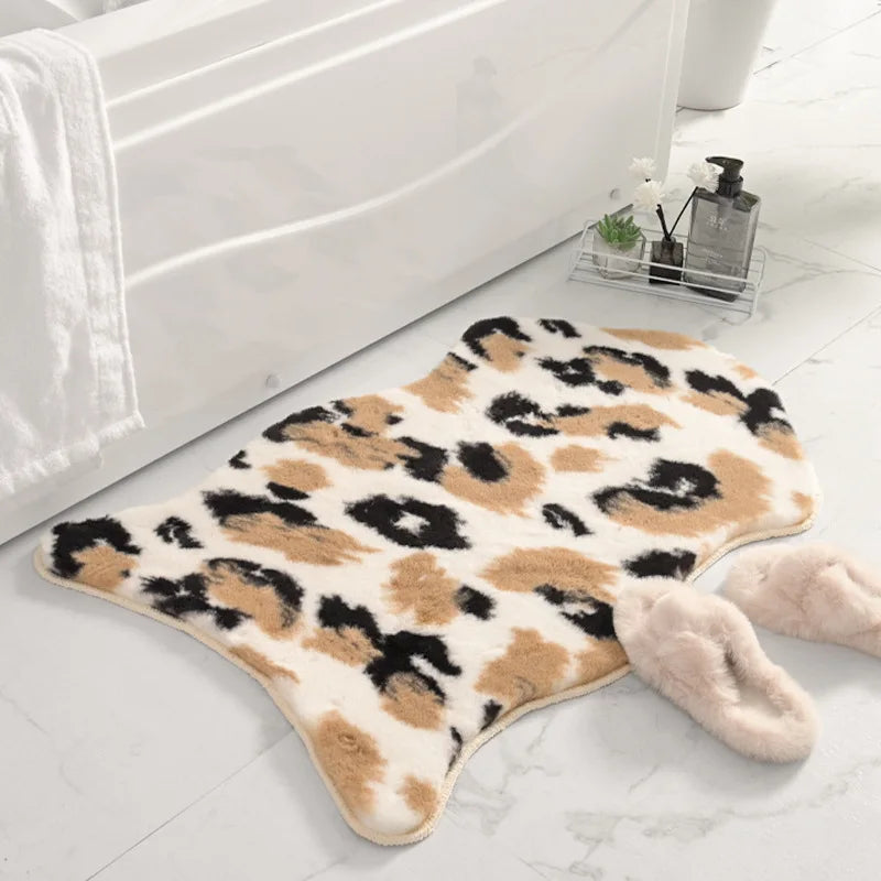 Rynx | Synthetic fur bedroom carpet bathroom mat doormat fluffy nursery rug floor mat aesthetic home decor