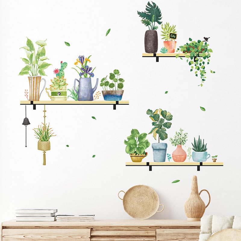 Lisslune | Nature Aura Plants Wall Stickers