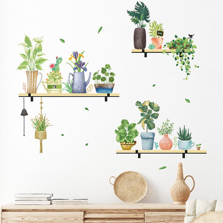 Lisslune | Nature Aura Plants Wall Stickers