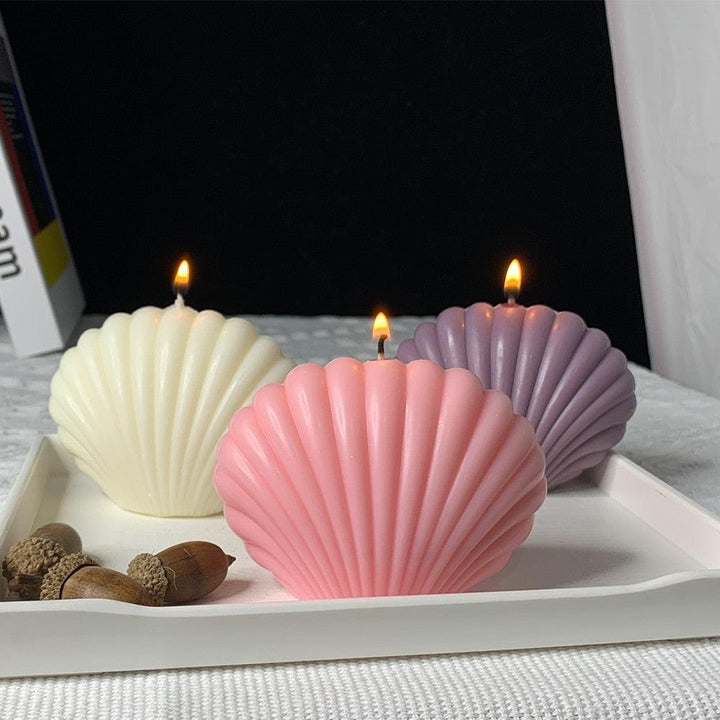 Lisslune | Marine Shell Silicone Mold Set - Creative DIY Set for Candles, Soaps, and Home Decor