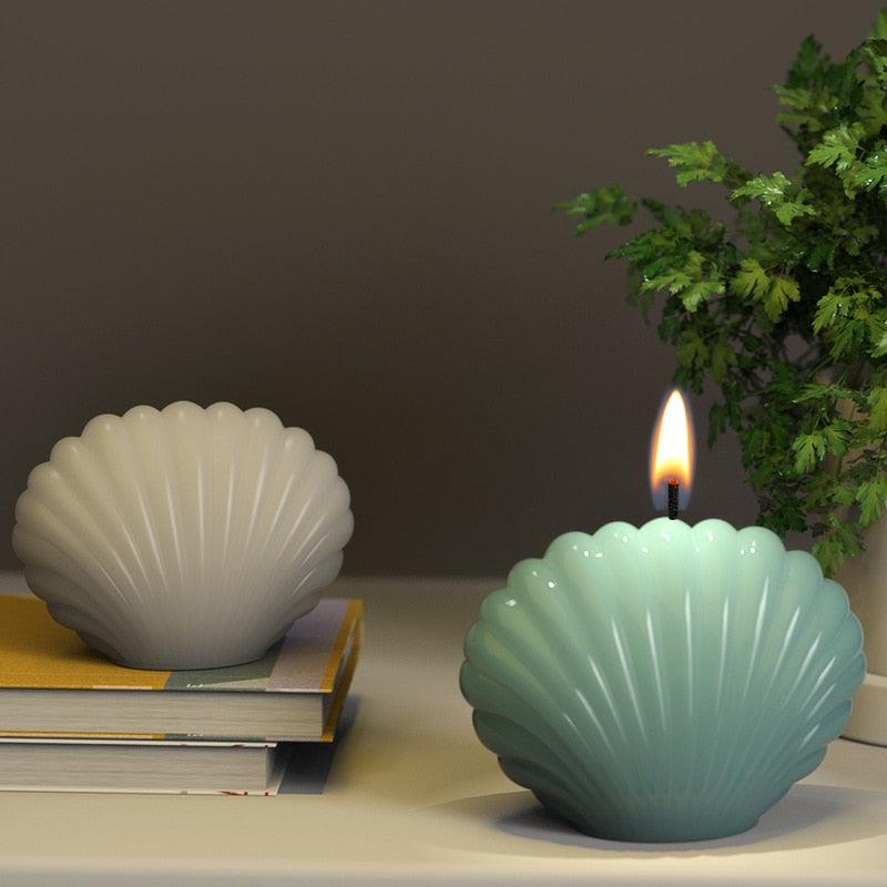 Lisslune | Marine Shell Silicone Mold Set - Creative DIY Set for Candles, Soaps, and Home Decor