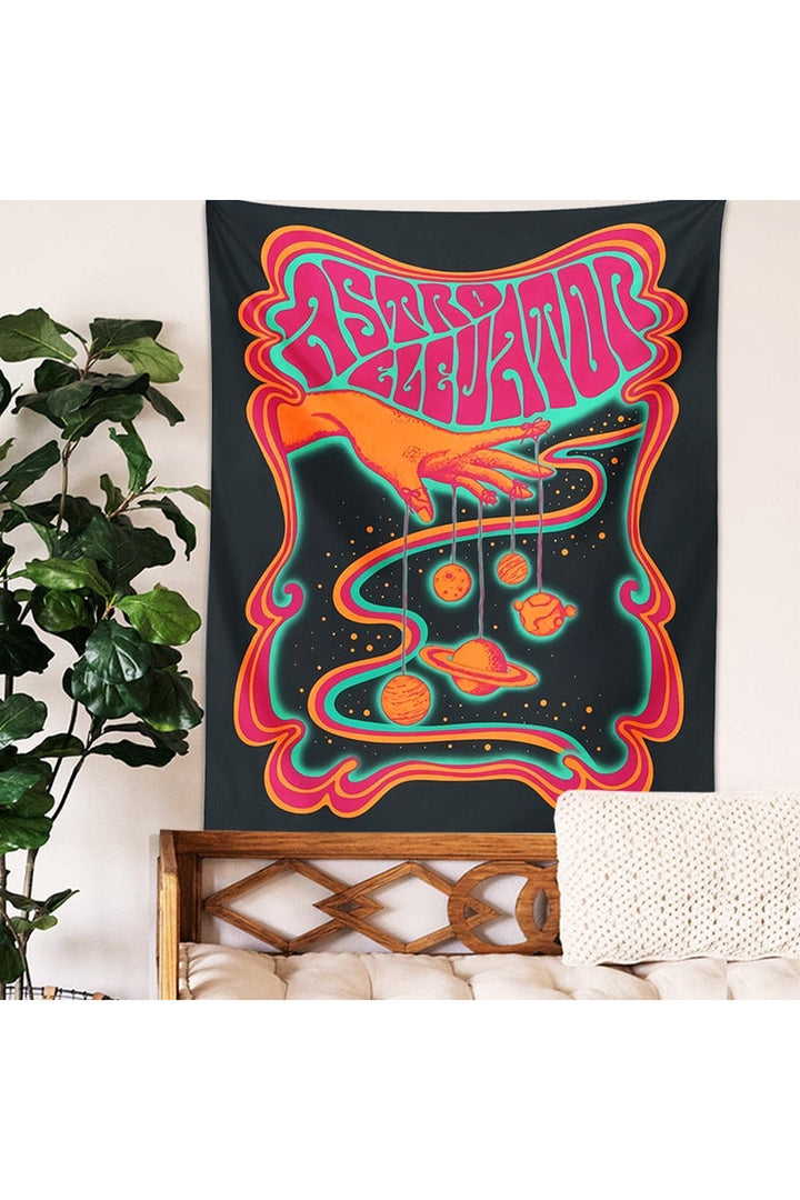 Lisslune | Planet Wall Tapestry